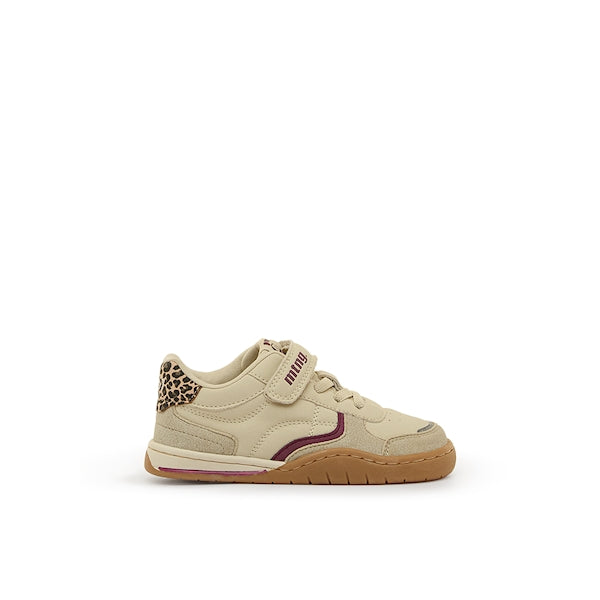 MUSTANG BAREFOOT KIDS CREMA / LEOPARDO