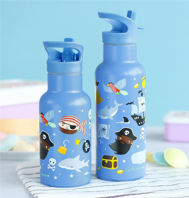 BOTELLA ACERO 350 ML PIRATAS
