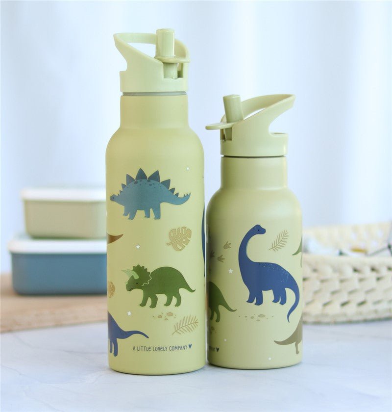 Botella Acero 500 Ml Dinosaurios