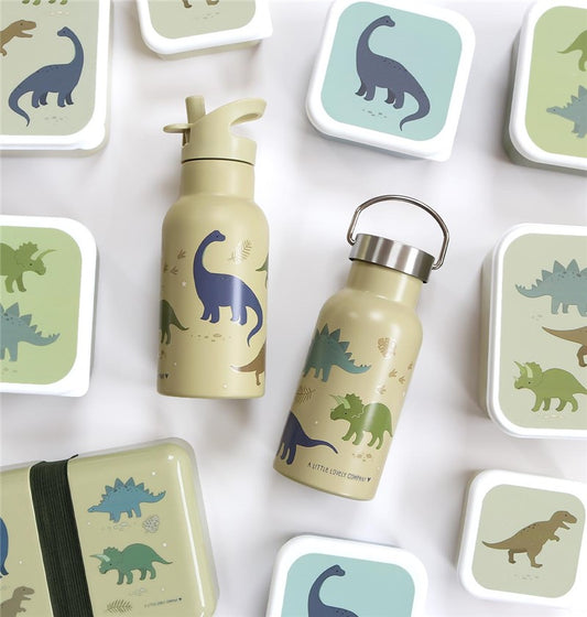 BOTELLA ACERO 350 ML DINOSAURIOS