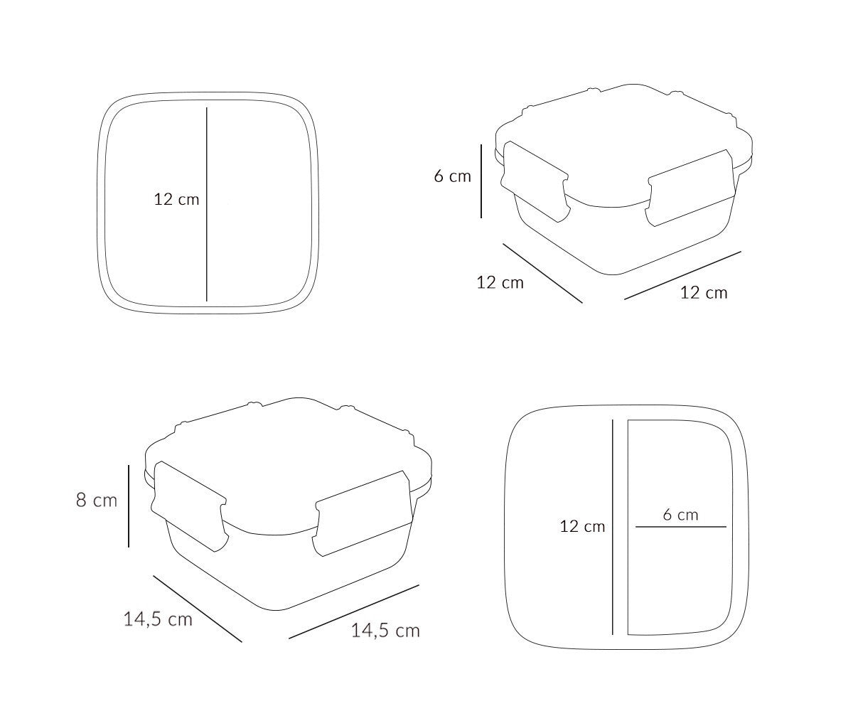 Caja Almuerzo Grande Mouse Fairies
