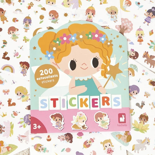 200 PEGATINAS EN HOJAS - HADAS
