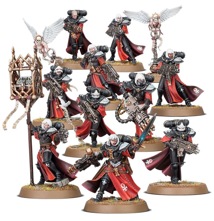 Adepta Sororitas: Escuadra de Hermanas de Batalla