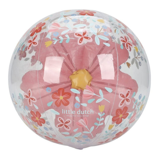PELOTA DE PLAYA 3D FLORES LITTLE DUTCH