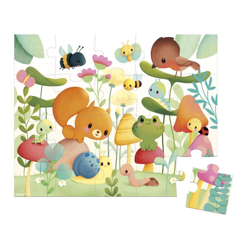 PUZZLE DE LOS COMPAÑEROS DEL JARDÍN