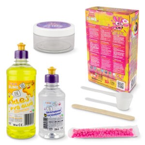 Tuban Conjunto DIY Slime Magic Pink XL - Kit de Slime Gigante Rosa Mágico