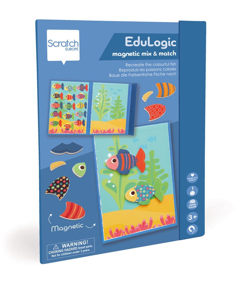 CREA PECES JUEGO MAGNETICO