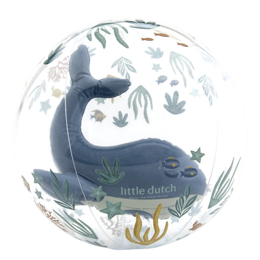 Pelota de playa - Ballena 3D - Mundo Oceánico