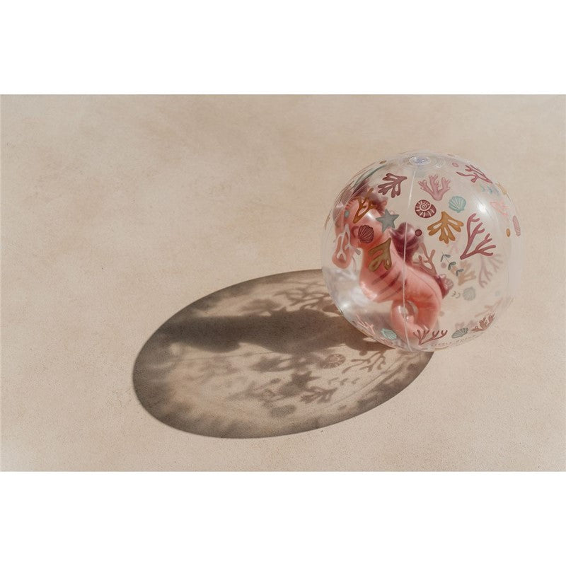 PELOTA DE PLAYA 3D OCEAN DREAMS ROSA