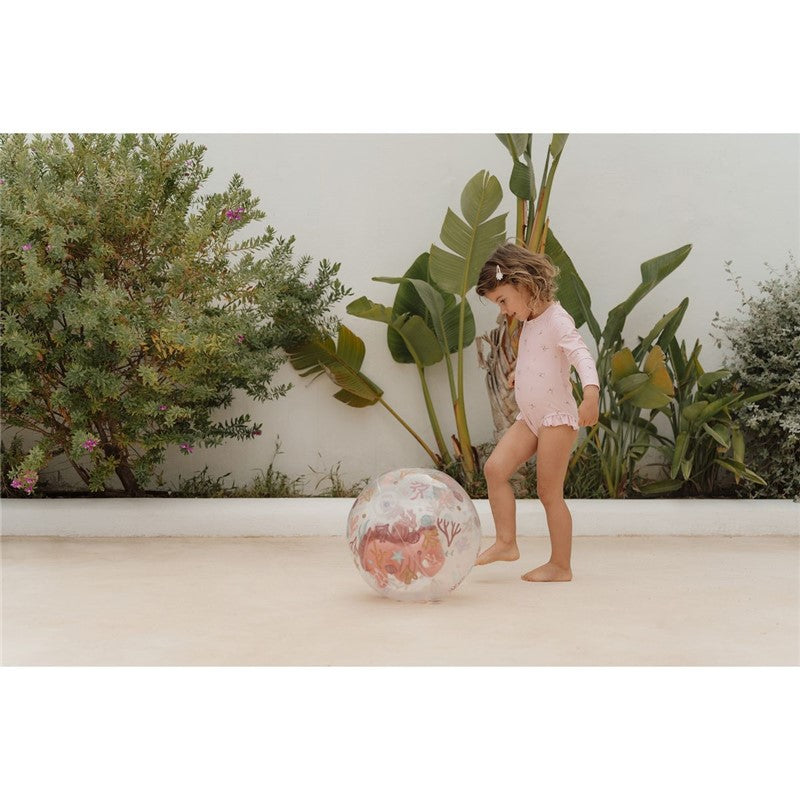 PELOTA DE PLAYA 3D OCEAN DREAMS ROSA