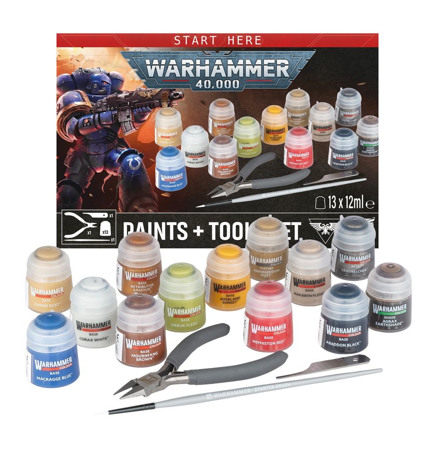 Warhammer 40k: Pinturas y Herramientas