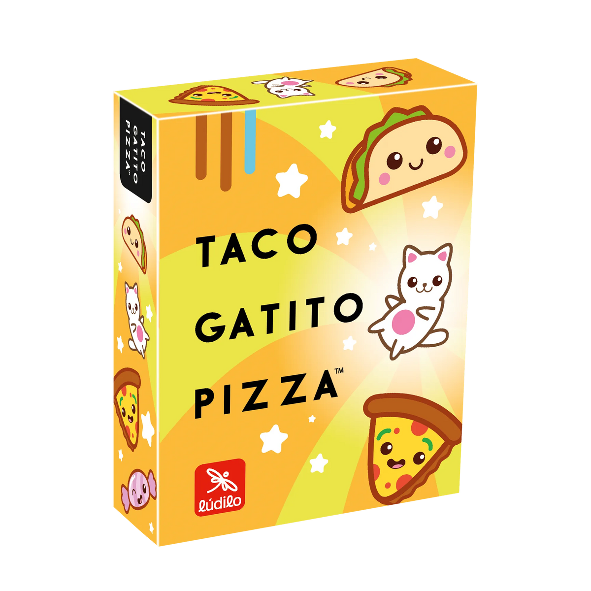 Juego de Mesa Taco, Gatito, Pizza - Ludilo (Versión Infantil de Rapidez y Observación)