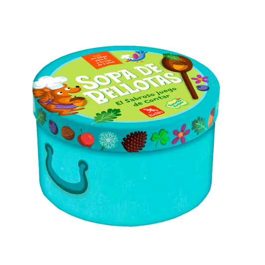 Juego de Mesa Sopa de Bellotas - Ludilo (Mi Primer Juego Educativo desde 2 Años)