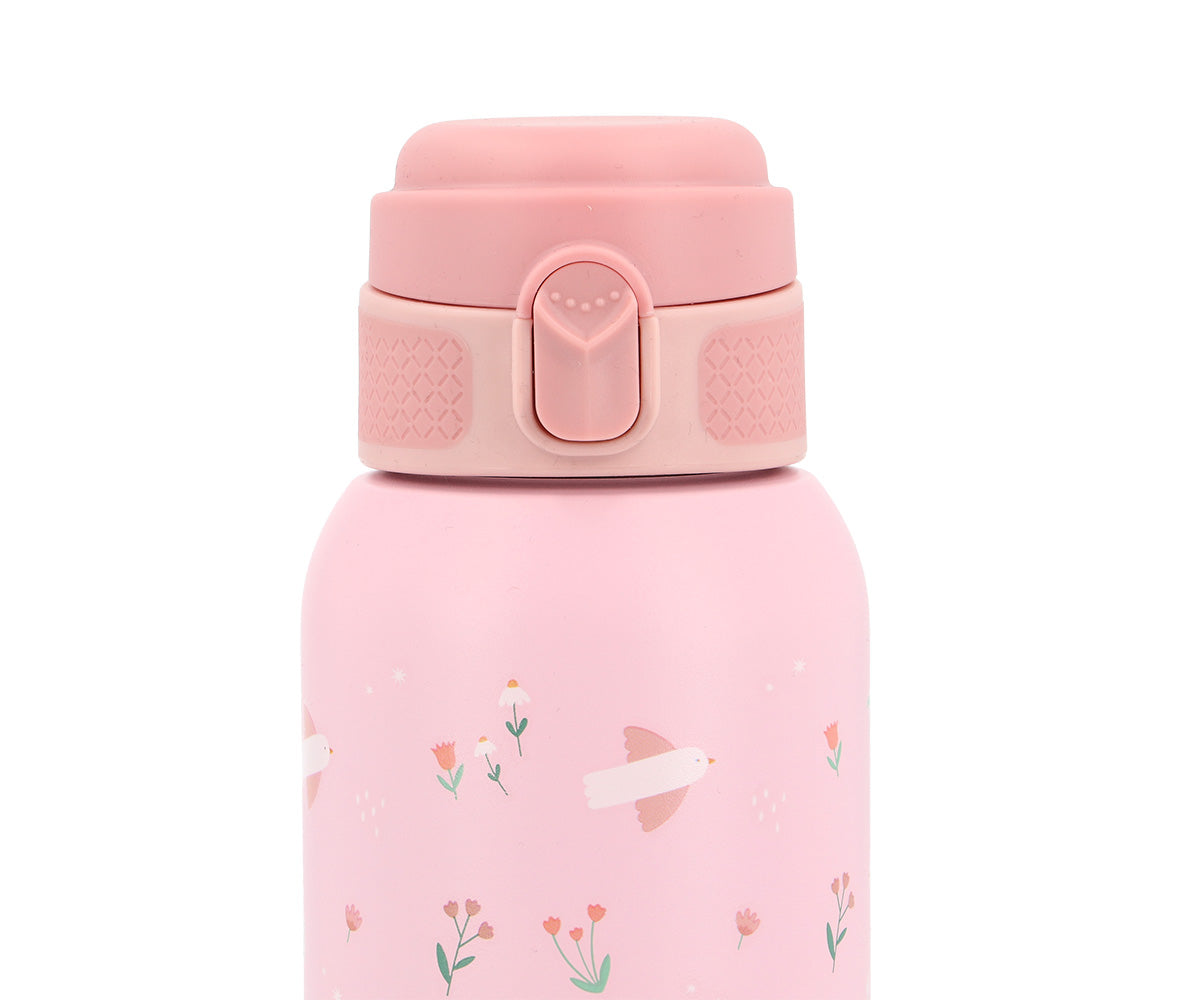 Botella de acero térmica Blossom Birds