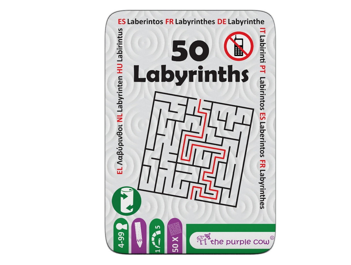 50 Laberintos formato viaje