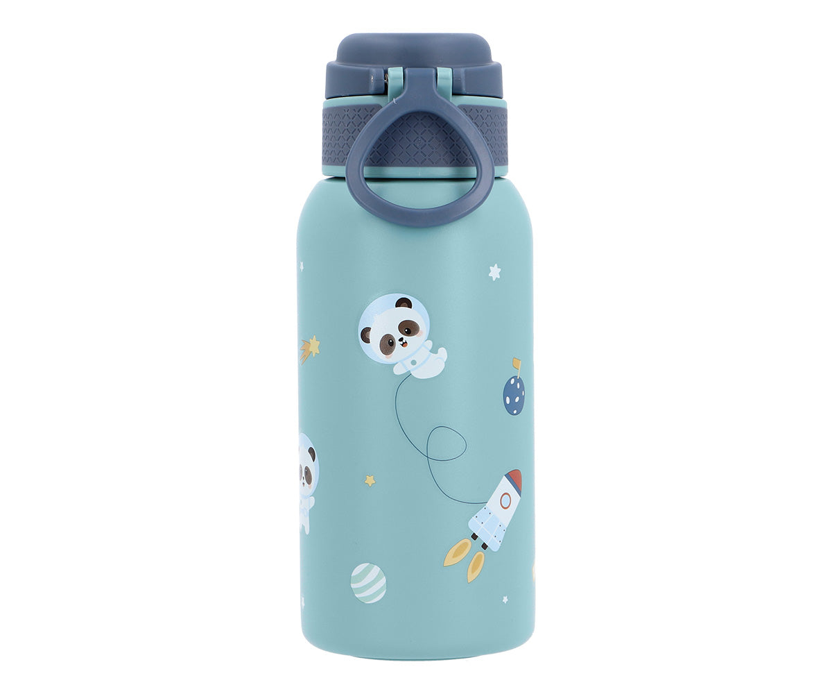 Botella de acero térmica Pandas in Space