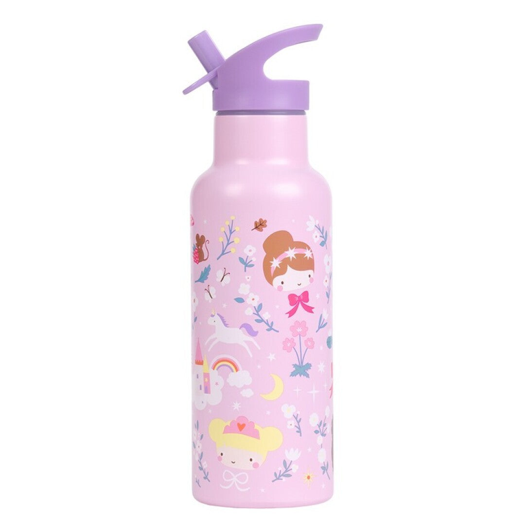 Botella Acero 500 Ml Princesas