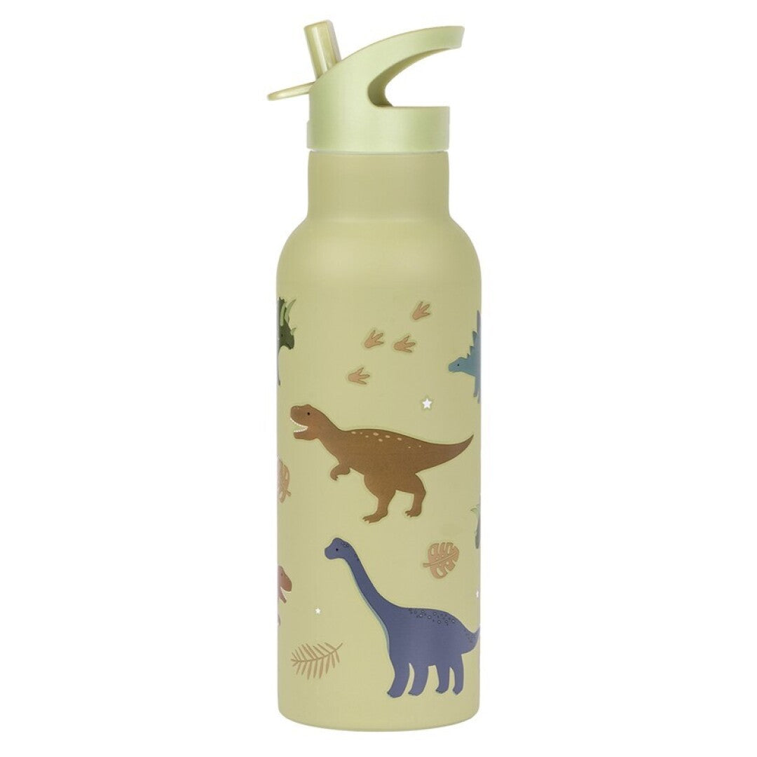 Botella Acero 500 Ml Dinosaurios