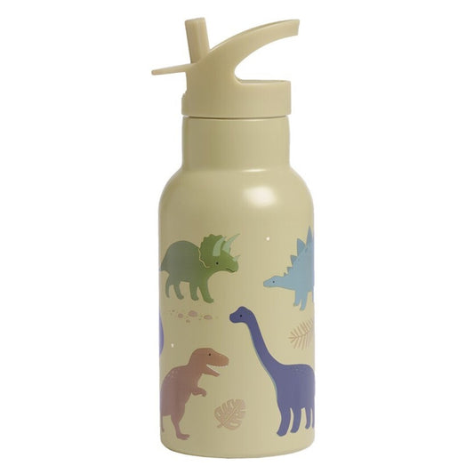 BOTELLA ACERO 350 ML DINOSAURIOS