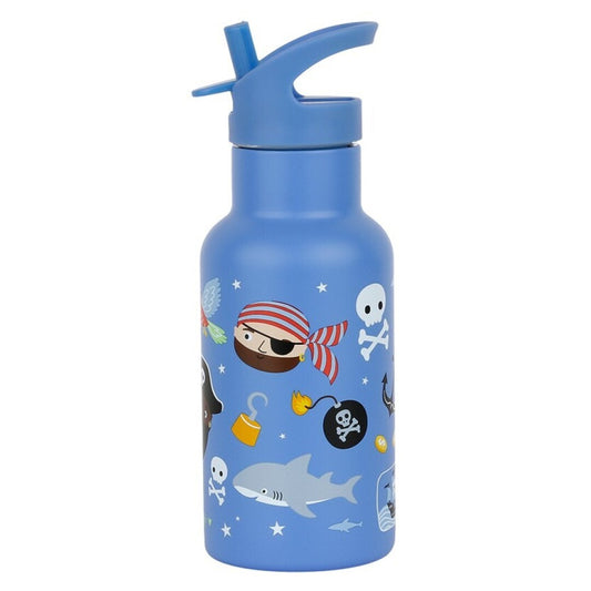 BOTELLA ACERO 350 ML PIRATAS