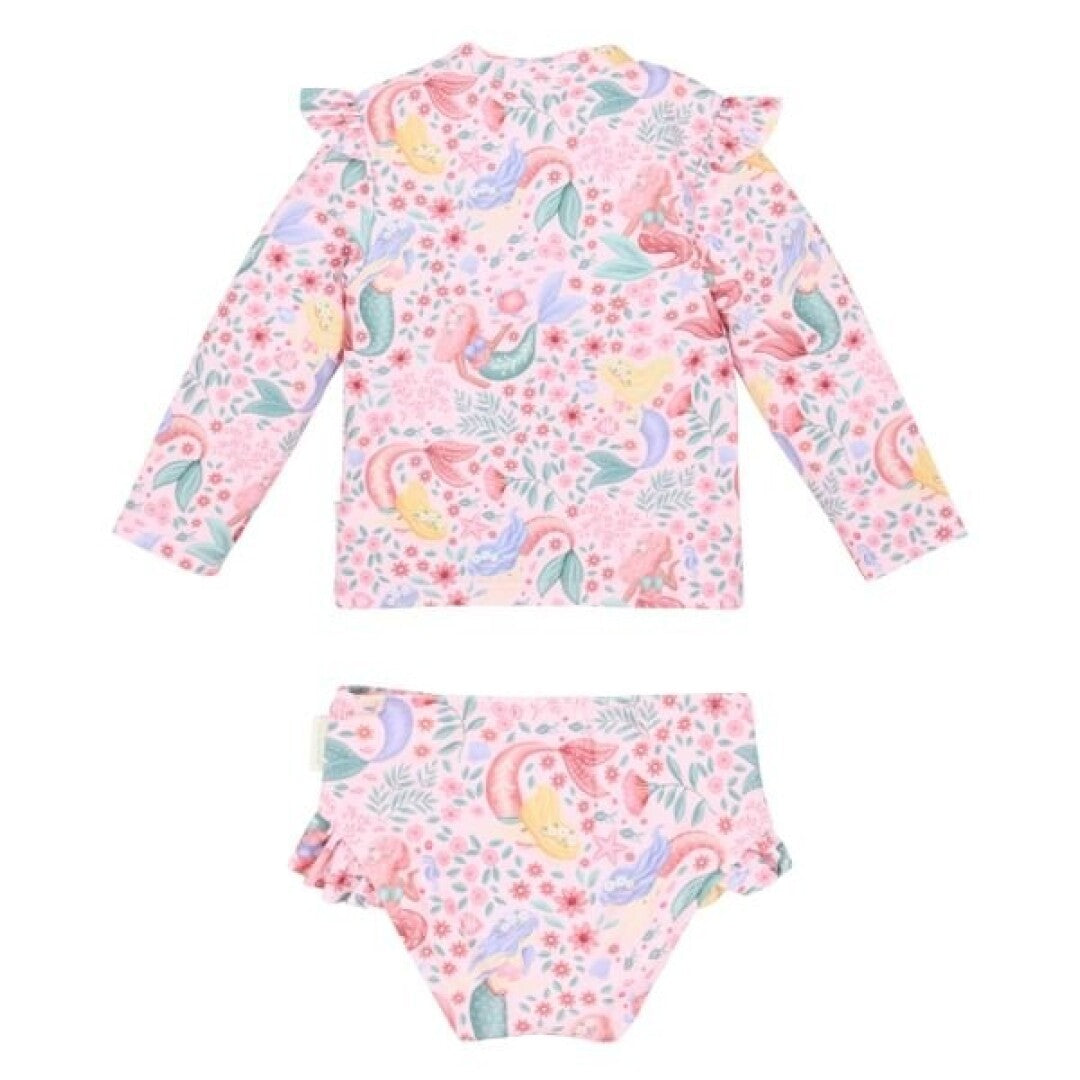 Conjunto UV manga larga Mermaid 86/92