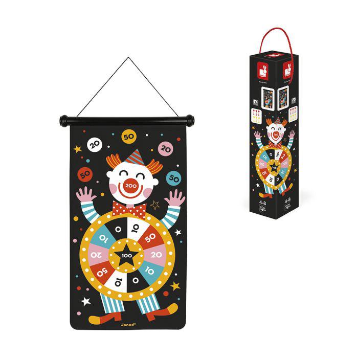 JUEGO DE DARDOS MAGNÉTICOS "CIRCO"