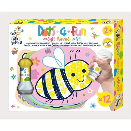 Dots 4 Fun Arte Revelador Mágico Jardín