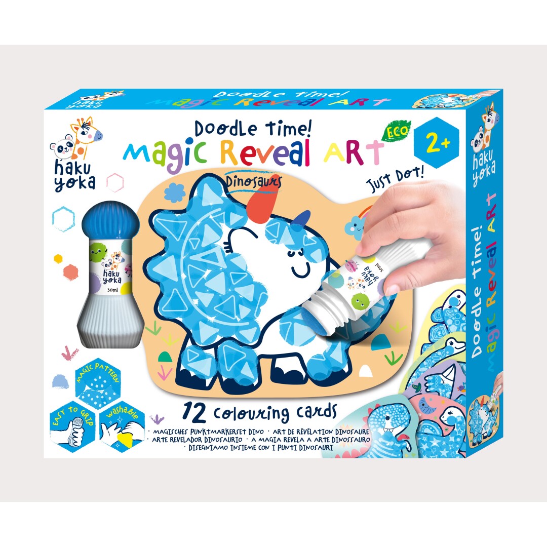 Dots 4 Fun Arte Revelador Mágico Dinosaurios