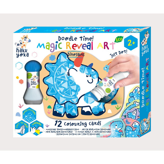 Dots 4 Fun Arte Revelador Mágico Dinosaurios