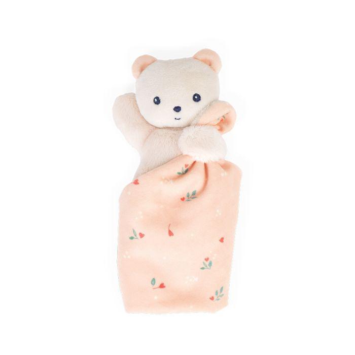 Doudou Oso Hojas de Amor