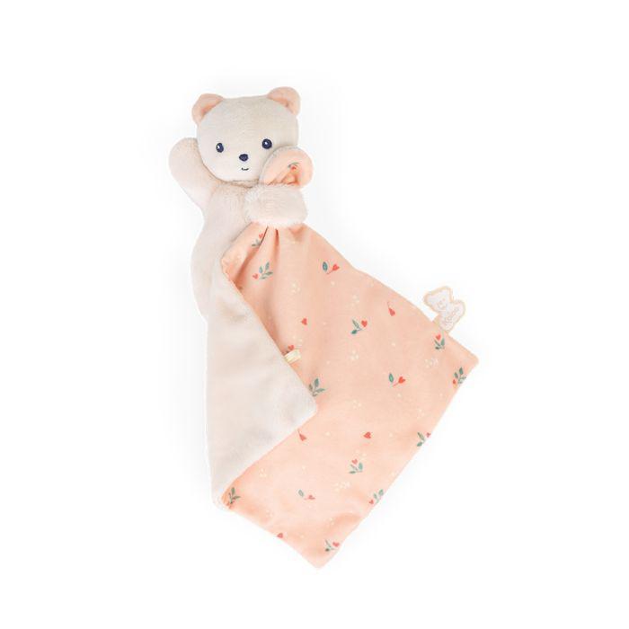 Doudou Oso Hojas de Amor