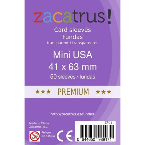 FUNDAS ZACATRUS MINI USA 41X63 PREMIUM