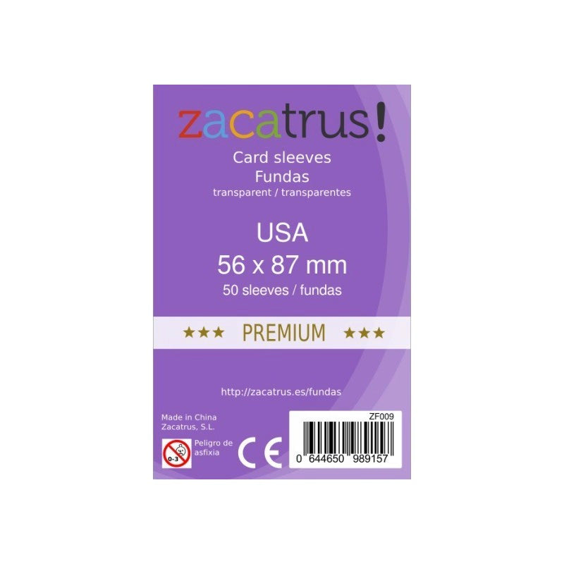 FUNDAS ZACATRUS USA 56X87 PREMIUM