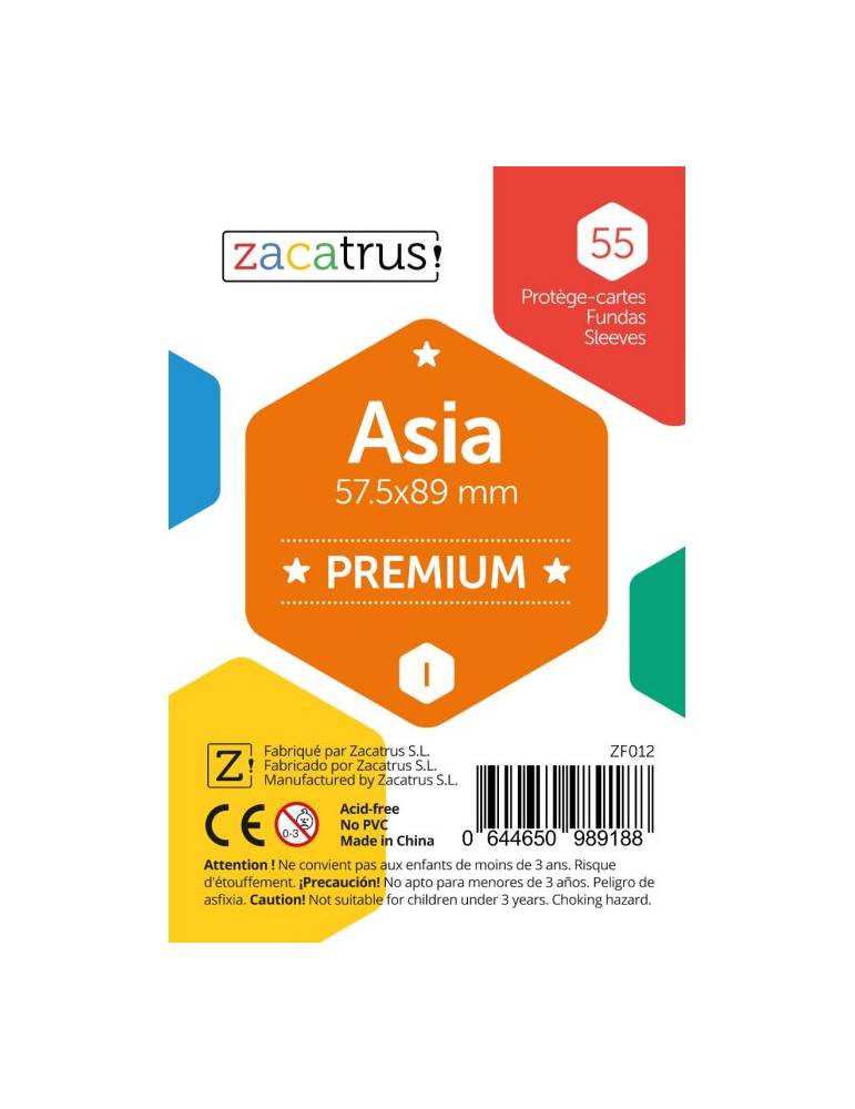 FUNDAS ZACATRUS ASIA 57.5X89 PREMIUM