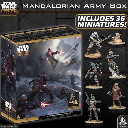 SW Legión: Mandalorian Army Box