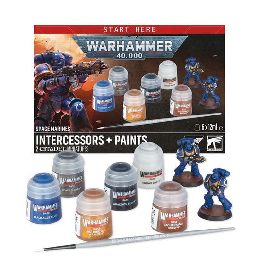 Space Marines + Paints Set