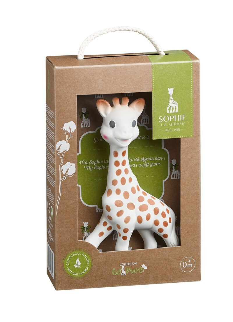 Sophie la girafe So'pure con su estuche regalo SO'PURE