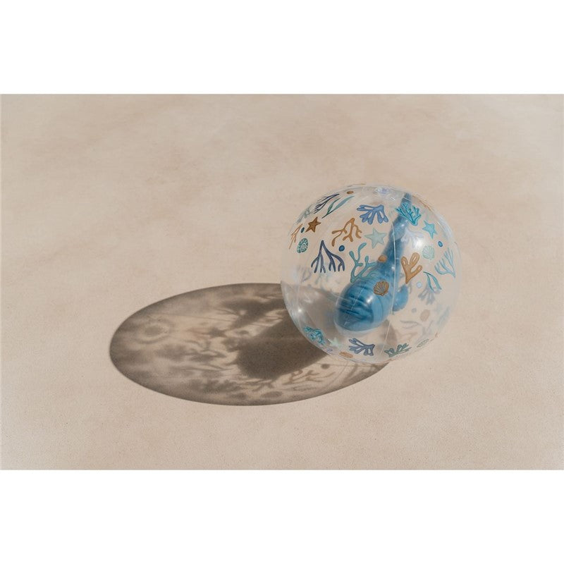 PELOTA DE PLAYA 3D OCEAN DREAMS AZUL