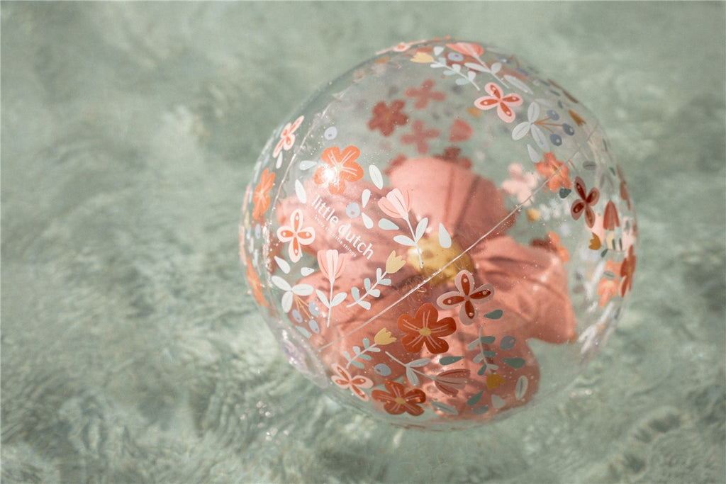 PELOTA DE PLAYA 3D FLORES LITTLE DUTCH