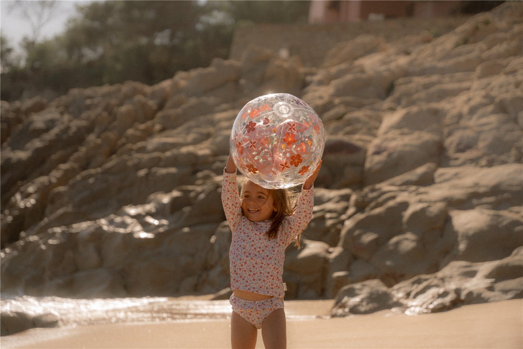 PELOTA DE PLAYA 3D FLORES LITTLE DUTCH