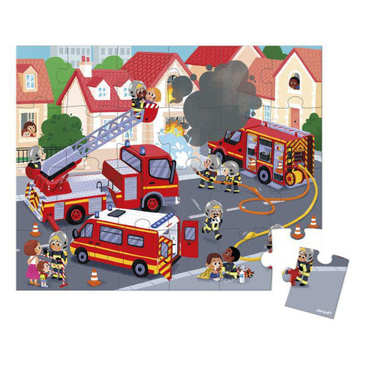 PUZLE BOMBEROS - 24 PZAS
