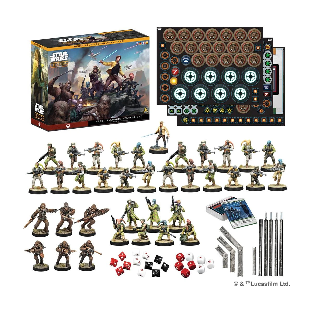 SW Legión: Rebel Alliance Starter Set