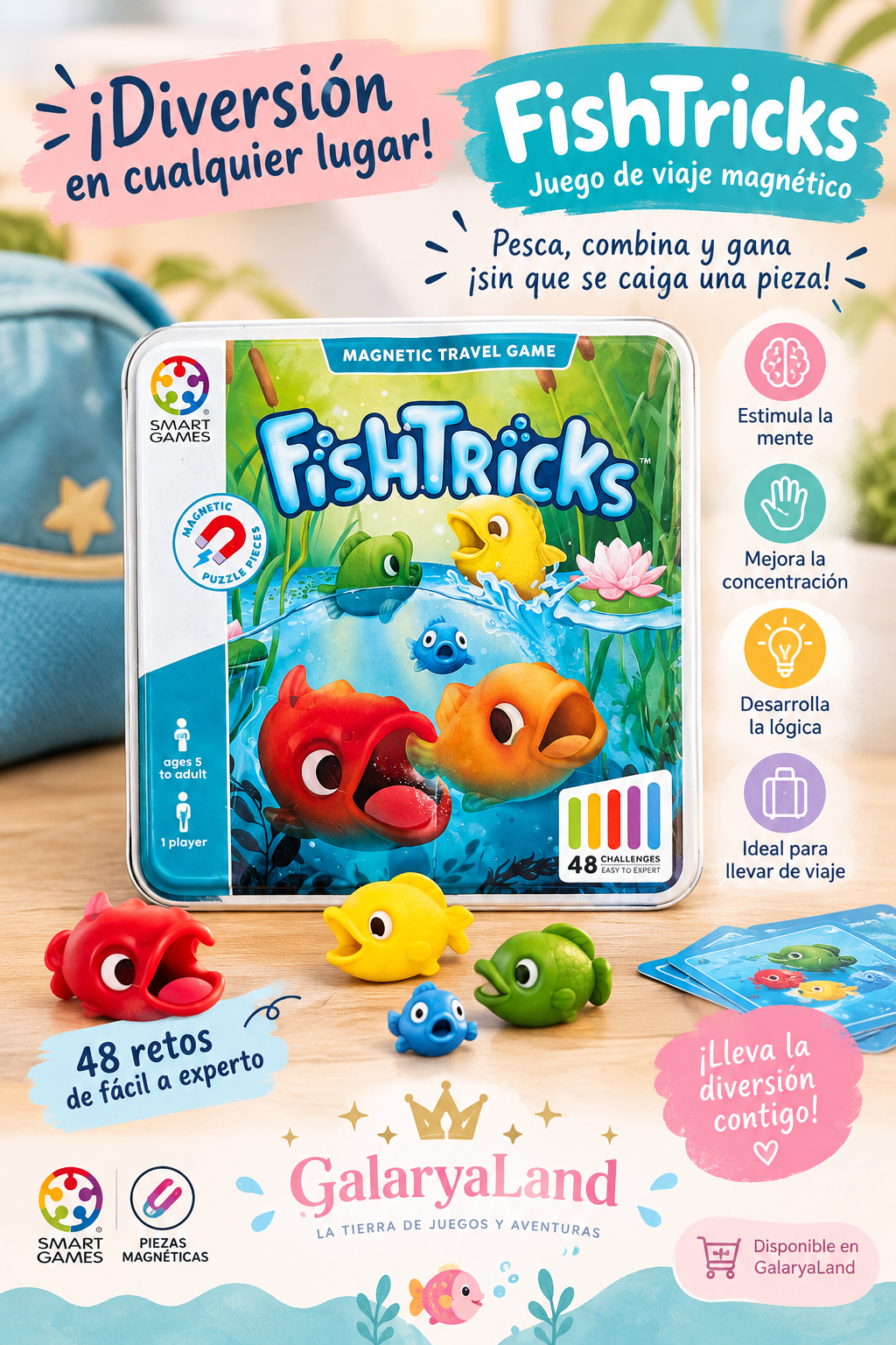 Fish Tricks smart games