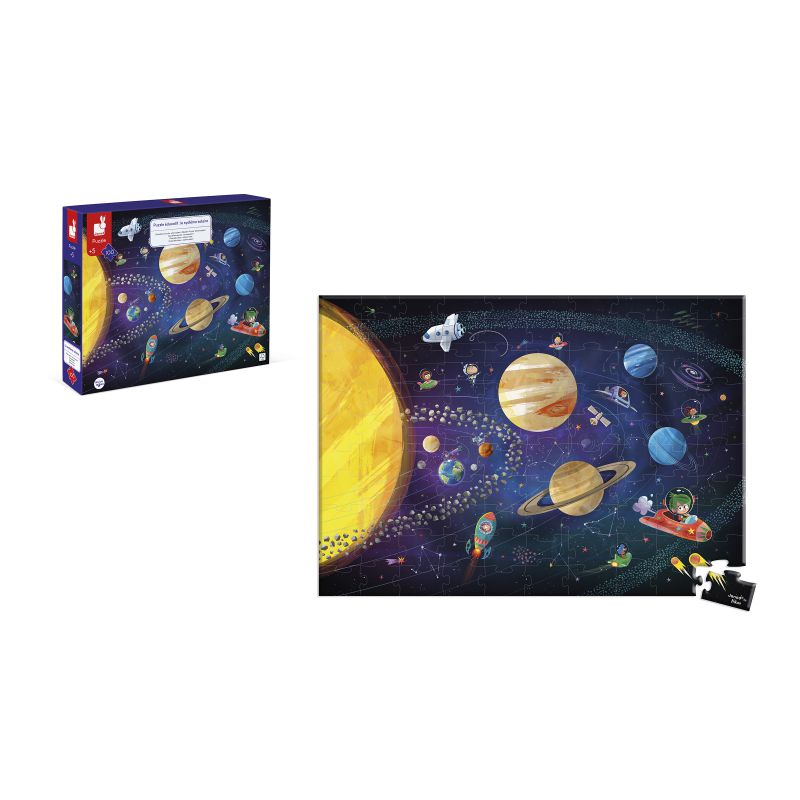 PUZLE EDUCATIVO - SISTEMA SOLAR - 100 PZAS