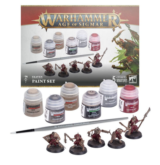 Age of Sigmar: Skaven + Paint Set