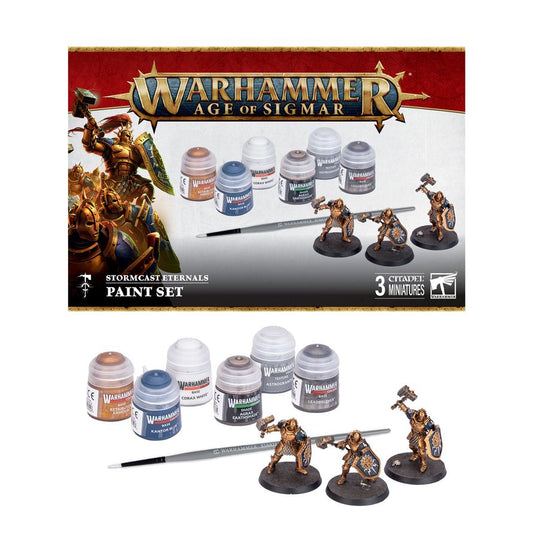 Age of Sigmar: Stormcast Eternals + Paint Set