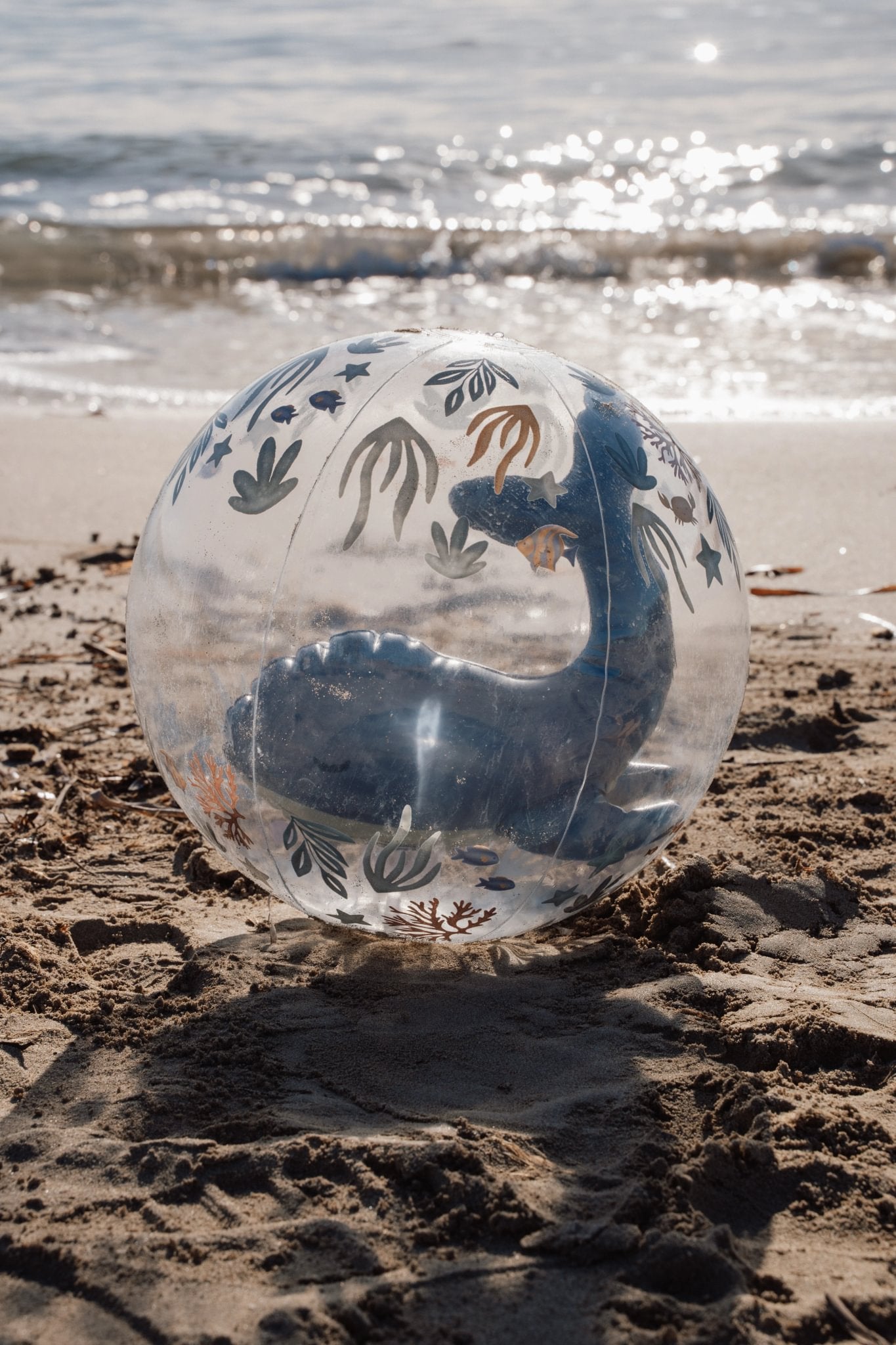 Pelota de playa - Ballena 3D - Mundo Oceánico