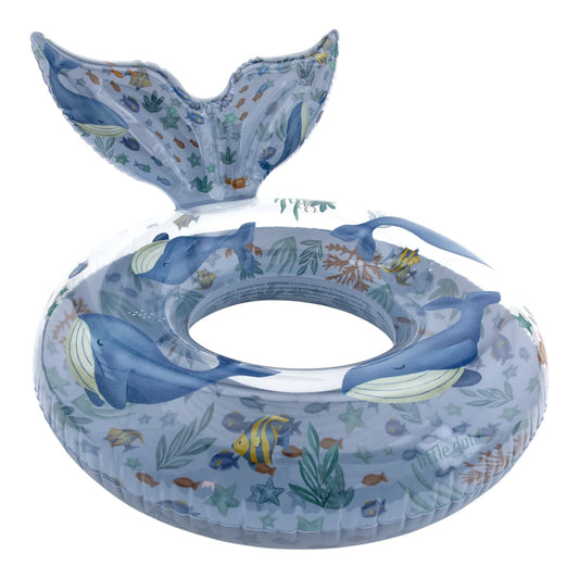 FLOTADOR COLA BALLENA 91 CM LITTLE DUTCH