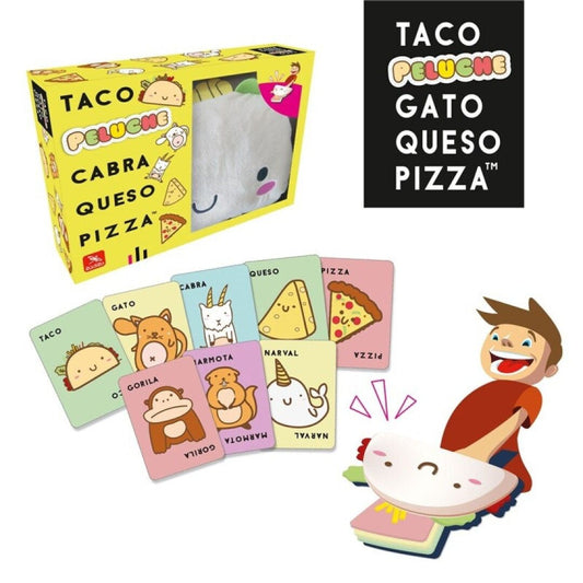 Taco Peluche Cabra Queso Pizza