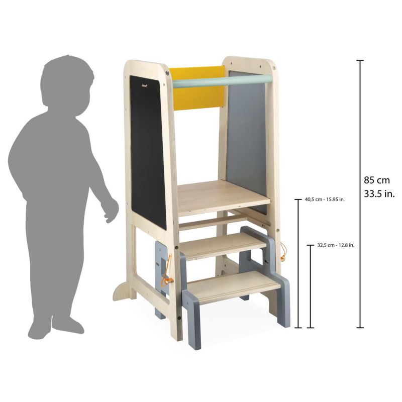 Torre de aprendizaje evolutiva Montessori